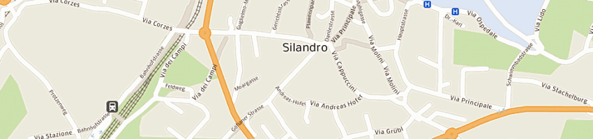 Mappa della impresa ma-tech di alber roland a SILANDRO