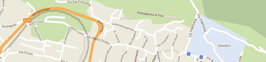 Mappa della impresa baldauf christa a SILANDRO