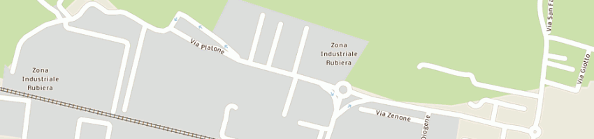Mappa della impresa autocarrozzeria b e b snc di bigi franco e bigi andrea a RUBIERA