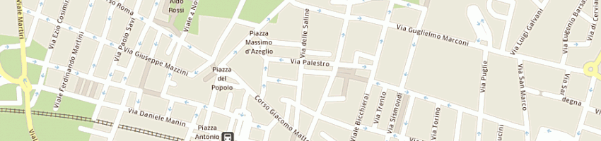 Mappa della impresa hotel le saline a MONTECATINI TERME