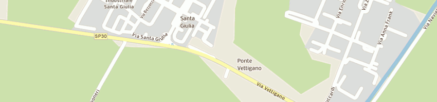 Mappa della impresa asioli (snc) di asioli anselmo e c a CAMPAGNOLA EMILIA
