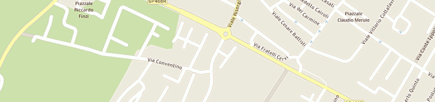 Mappa della impresa rivi domenico a REGGIO EMILIA