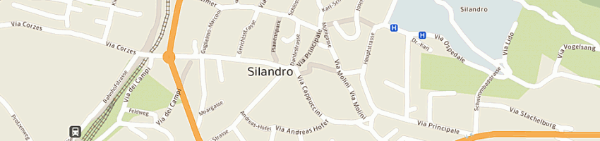 Mappa della impresa electro wieser richard e co (snc) a SILANDRO