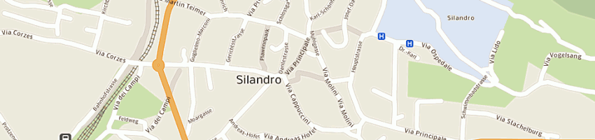 Mappa della impresa blumen thurin (snc) a SILANDRO