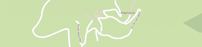 Mappa della impresa doganaccia srl a CUTIGLIANO