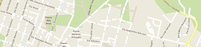 Mappa della impresa centro studi benedetto croce a MONTECATINI TERME