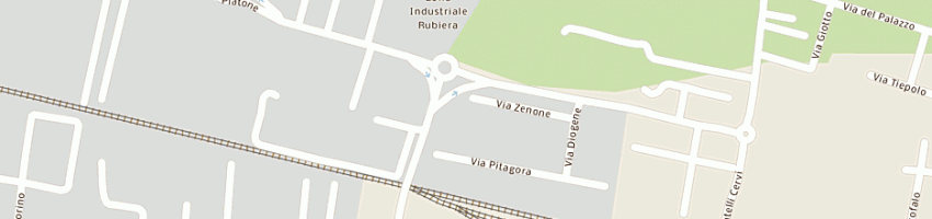 Mappa della impresa zanni marco e c snc a RUBIERA