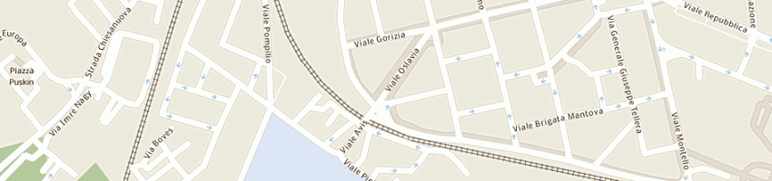 Mappa della impresa bar- caffetteria snc a MANTOVA