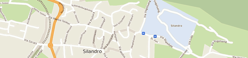 Mappa della impresa live jeans wear a SILANDRO