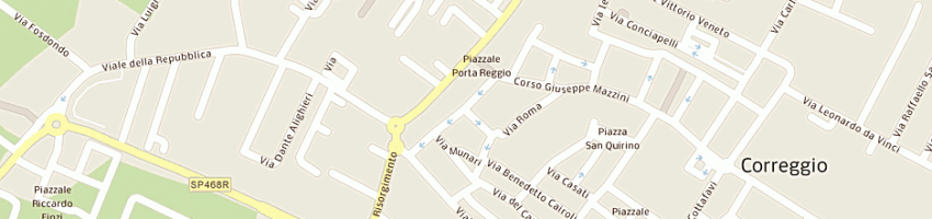 Mappa della impresa netidea webranking srl a CORREGGIO
