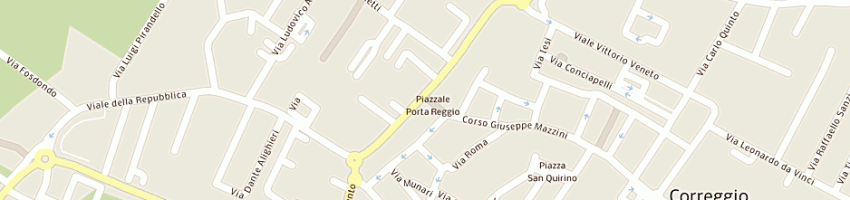 Mappa della impresa molino ram di brunetta e c (sas) a CORREGGIO