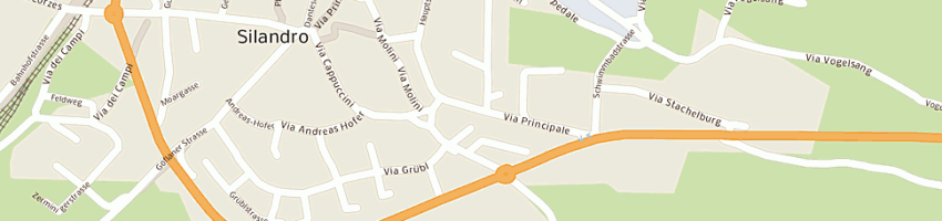 Mappa della impresa ristorante widmann a SILANDRO