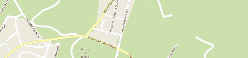 Mappa della impresa albergo astoria a MONTECATINI TERME