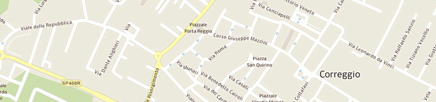 Mappa della impresa schiavone anna a CORREGGIO