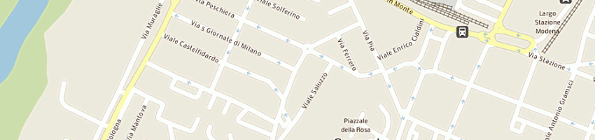 Mappa della impresa estetica silvia bolognese sas a SASSUOLO