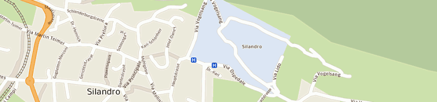 Mappa della impresa azienda sanitaria di merano a SILANDRO