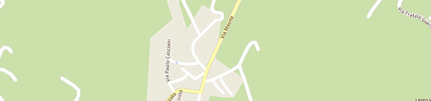 Mappa della impresa gnaulati rossano a MONTECATINI TERME