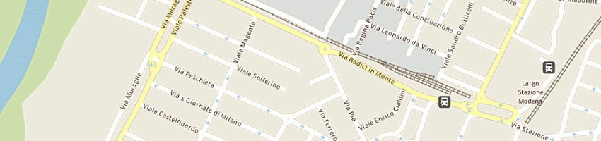 Mappa della impresa lavanderia rivi di rivi clemente loris a SASSUOLO