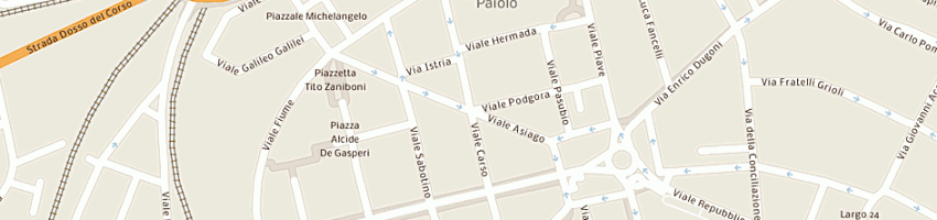 Mappa della impresa galimberti maurizio a MANTOVA