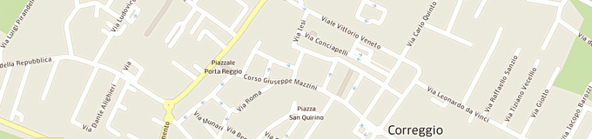 Mappa della impresa guidetti pietro e c (snc) a CORREGGIO
