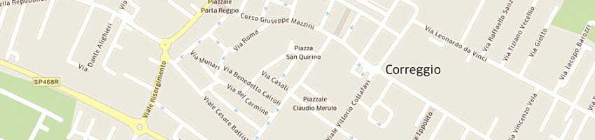 Mappa della impresa ballabeni lauro a CORREGGIO