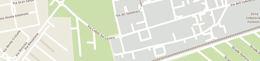 Mappa della impresa acqua corrente  a FOLLONICA
