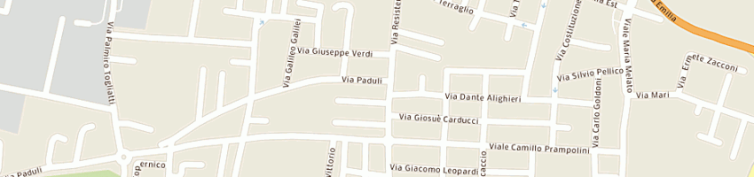 Mappa della impresa zani mauro a RUBIERA
