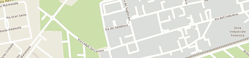 Mappa della impresa ga guerranti srl a FOLLONICA