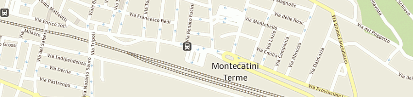 Mappa della impresa lips srl a MONTECATINI TERME