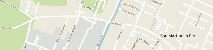 Mappa della impresa rossi franco a SAN MARTINO IN RIO