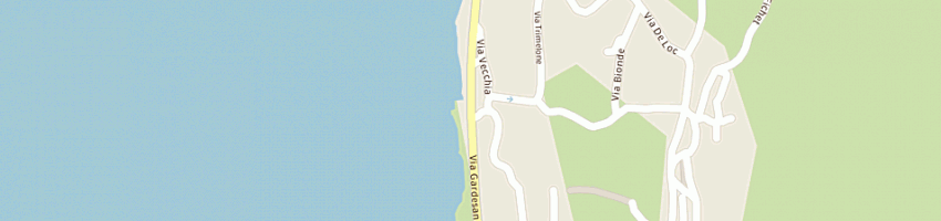 Mappa della impresa residence hotel castelli sas a BRENZONE