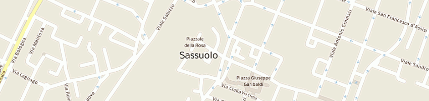 Mappa della impresa corradini giancarlo a SASSUOLO