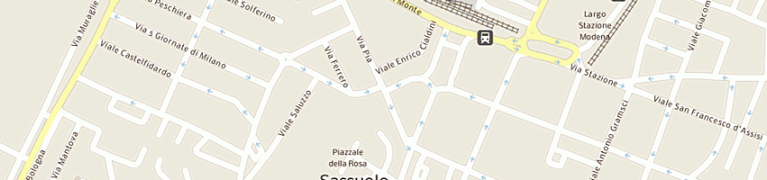 Mappa della impresa super centro alimentare srl a SASSUOLO