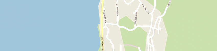 Mappa della impresa albergo casa este a BRENZONE