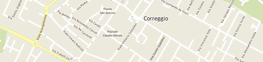 Mappa della impresa finishing paper srl a CORREGGIO