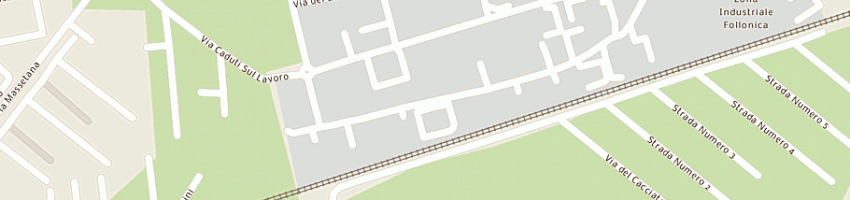 Mappa della impresa borriello aniello falegnameria a FOLLONICA