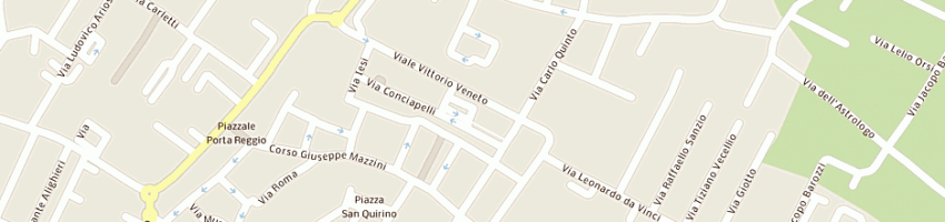Mappa della impresa ligabue snc di ligabue giancarlo e c a CORREGGIO