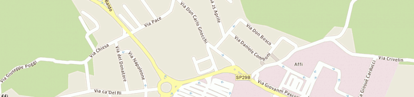 Mappa della impresa creative studios snc di zanotti luca e c a AFFI