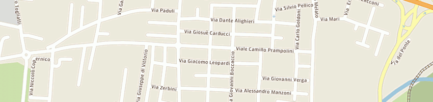 Mappa della impresa panciroli nino a RUBIERA