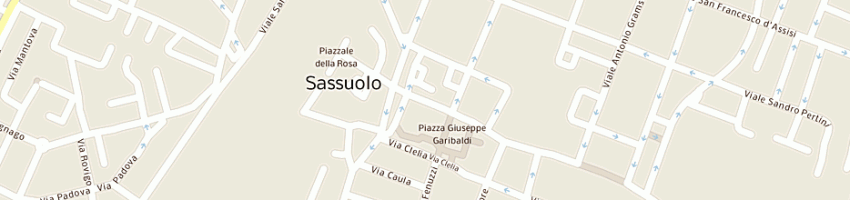 Mappa della impresa ninzoli paolo a SASSUOLO