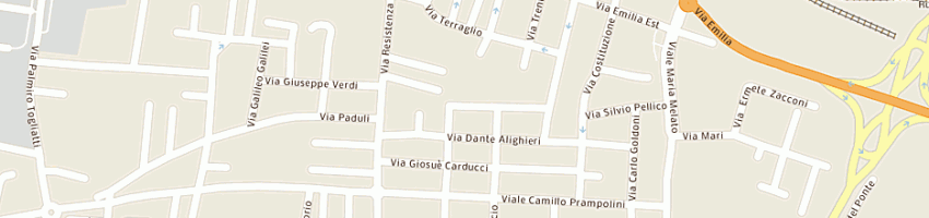 Mappa della impresa studio tieffe di alberto tavazzani e associati sas a REGGIO EMILIA