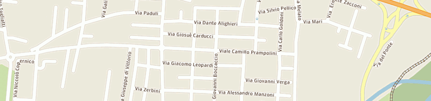 Mappa della impresa bettati srl a RUBIERA