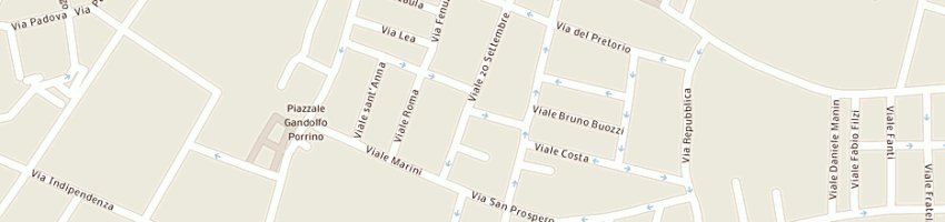 Mappa della impresa volpari carlo a SASSUOLO