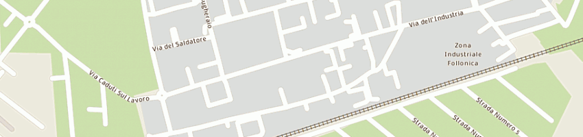 Mappa della impresa ottanelli stefano a FOLLONICA