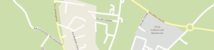 Mappa della impresa tassoni sas di tassoni massimo e c a CORREGGIO
