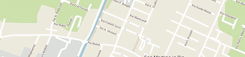 Mappa della impresa ferrari marco a SAN MARTINO IN RIO