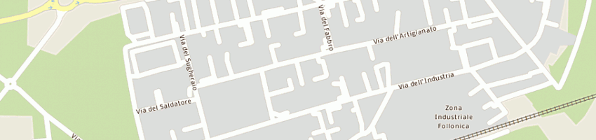 Mappa della impresa saragosa beppino a FOLLONICA