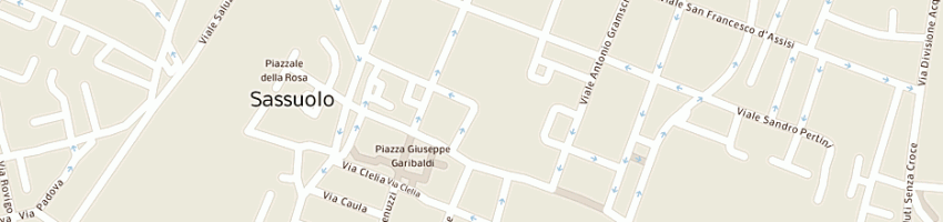 Mappa della impresa mervini antonella a SASSUOLO