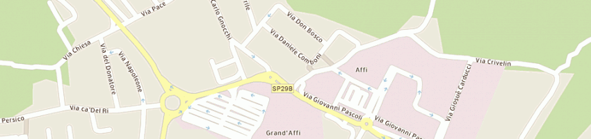 Mappa della impresa dyp sas di de beni mauro e c a AFFI