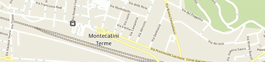Mappa della impresa intec sas di balzi luca e c a MONTECATINI TERME
